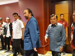 JK Hadiri Rapat Konsolidasi TKN H-30 Pilpres 2019