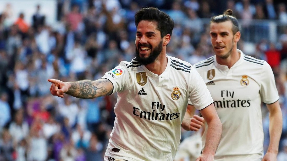 Isco dan Garth Bale dapat kepercayaan lagi, keduanya pun langsung bikin gol (REUTERS/Susana Vera)