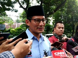 Pesan Prabowo ke Sandiaga Jelang Debat Cawapres: God Be With You Pesan Prabowo ke Sandiaga Jelang Debat Cawapres: God Be With You