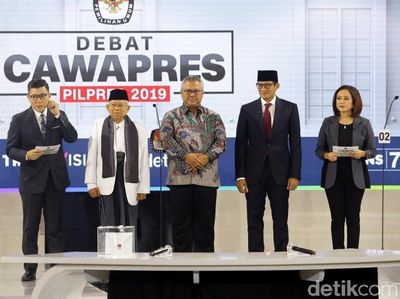 Seru! Begini Suasana Debat Cawapres 2019