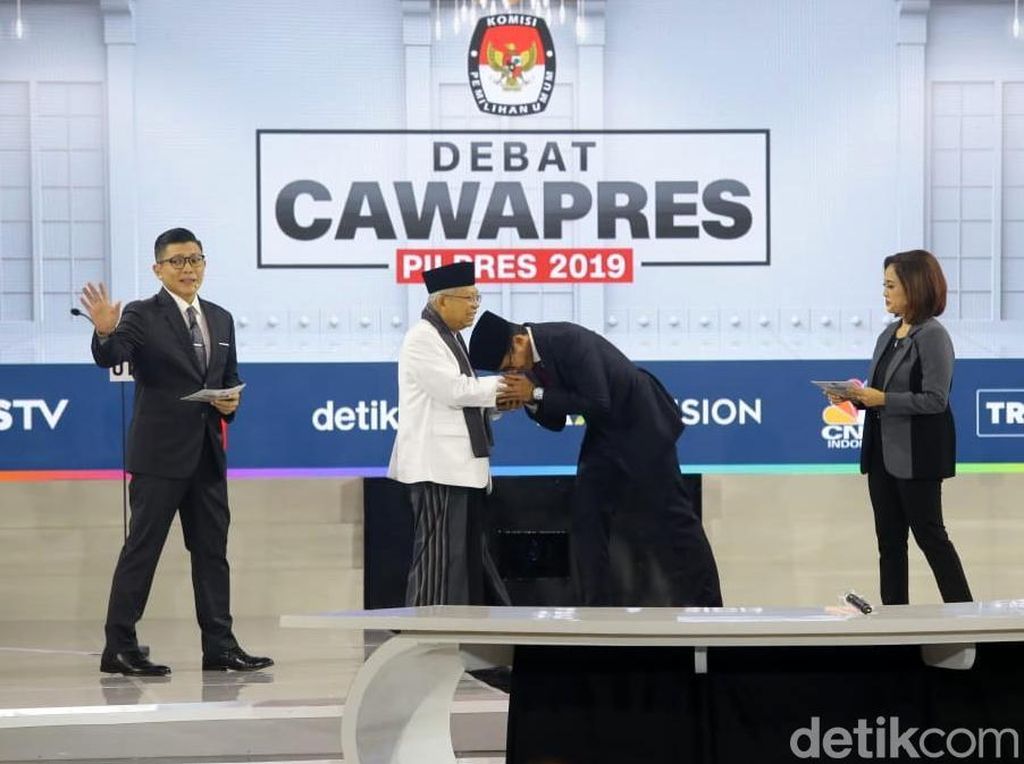 Maruf dan Sandi Saling Sindir di Penutup, Berakhir Menyejukkan Maruf dan Sandi Saling Sindir di Penutup, Berakhir Menyejukkan