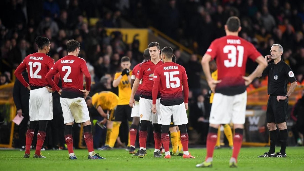 Manchester United terdepak di perempatfinal Piala FA. (Foto: Michael Regan/Getty Images)