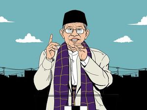 Beda Gaya Maruf Amin di Debat Putaran 1 dan 3