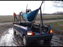 Bahaya! Jok Mobil Diganti Hamock