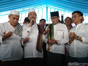 Temui Relawan dan Kiai di Mataraman, Sandi: Tak Ada Tempat Paham Garis Keras