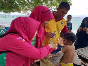 Kapal Jolloro Tenggelam Dihantam Gelombang, 13 Penumpang Selamat