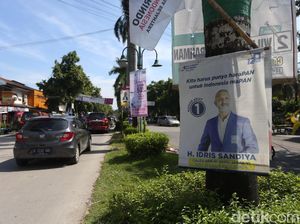 Balada Atribut Kampanye, Dipajang Sembarangan lalu Ditertibkan