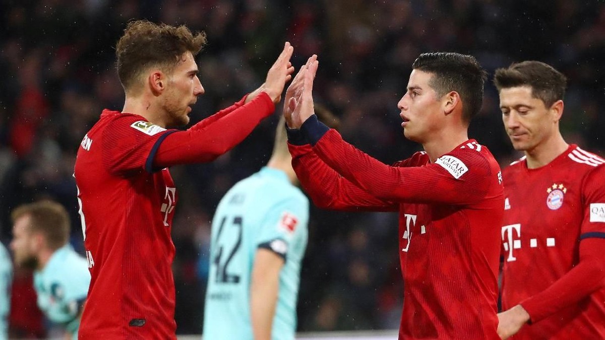 Bayern Munich hantam Mainz 6-0 (REUTERS/Michael Dalder)