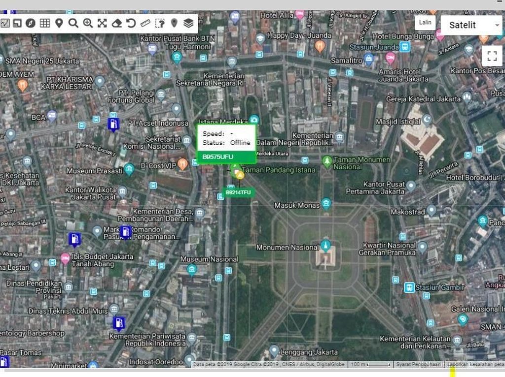 Ini Titik Pelarian 2 Mobil Tangki Pertamina yang Dibajak dan Dibawa ke Istana Ini Titik Pelarian 2 Mobil Tangki Pertamina yang Dibajak dan Dibawa ke Istana