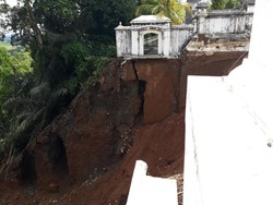 Fondasi Calon Makam Sri Sultan HB X di Imogiri Ambrol, Begini Kondisinya