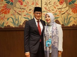 Istri Sandiaga Uno, Nur Asia Uno Positif Corona
