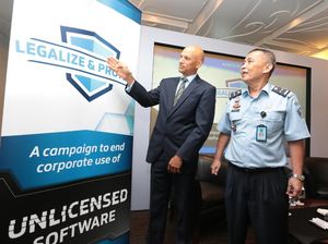 Kampanye Penggunaan Software Ilegal di Indonesia