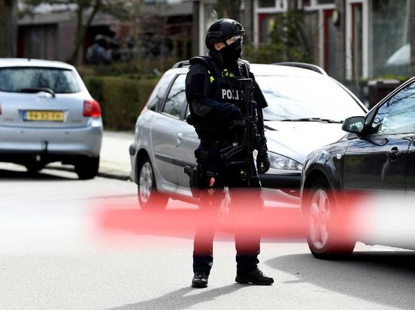 Polisi Antiteror Amankan Lokasi Penembakan di Utrecht Belanda