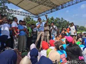 Di Mojokerto, Sandiaga Janji Fokus Bangun Manusia Indonesia