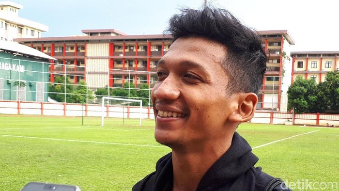 Teuku Muhammad Ichsan, Bhayangkara FC (Mercy Raya/detikSport) Teuku Muhammad Ichsan, Bhayangkara FC (Mercy Raya/detikSport)