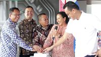 Rini Soemarno Resmikan Lima Proyek Strategis Pelindo I