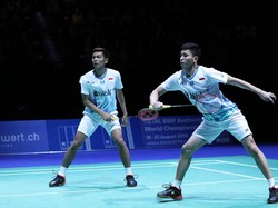 Fajar/Rian Tantang Kevin/Marcus di Perempatfinal Singapura Terbuka