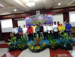 Jelang Kampanye Terbuka, Caleg di Ciamis Deklarasi Pemilu Damai