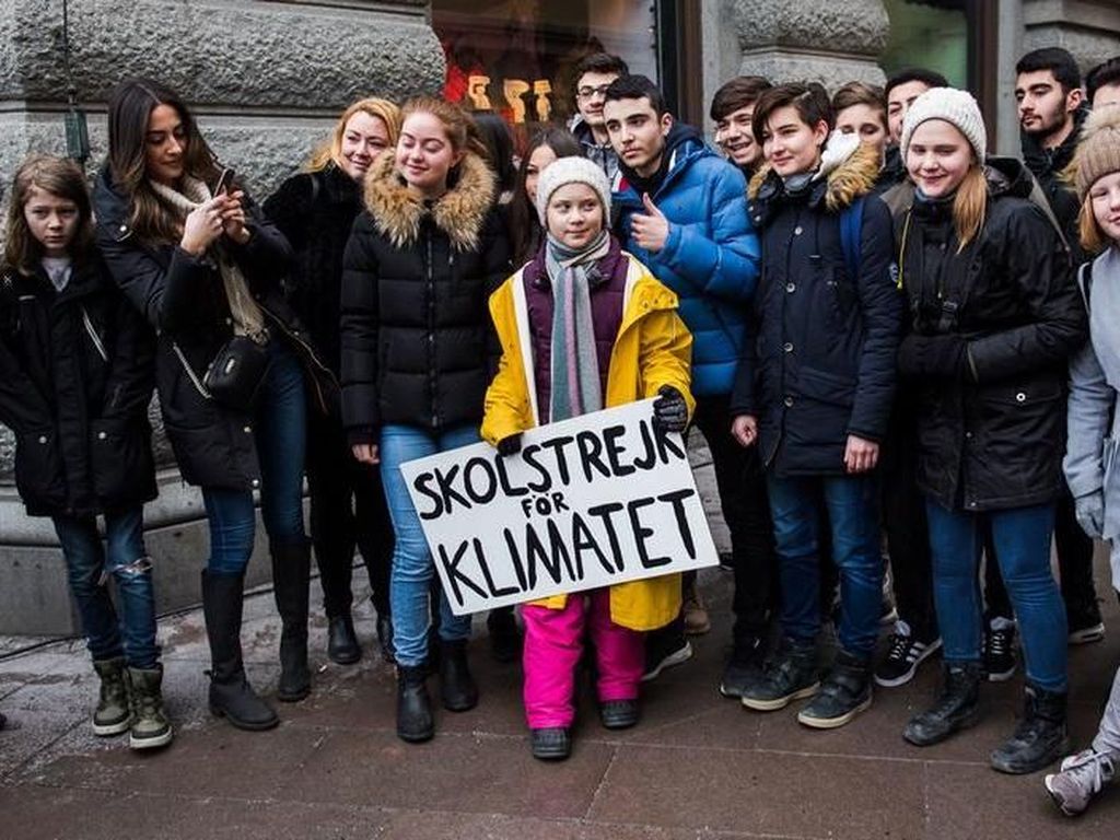 Greta Thunberg, Remaja 16 Tahun yang Dinominasikan Raih Nobel Perdamaian Greta Thunberg, Remaja 16 Tahun yang Dinominasikan Raih Nobel Perdamaian
