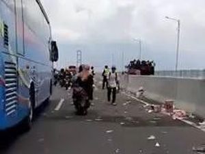 Viral Video Sampah Suramadu di Acara MRSF 2019, Ini Tanggapan Polisi