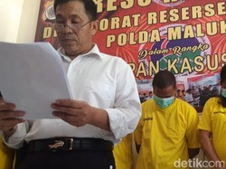 Jadi Bandar Ganja, Oknum Polisi di Maluku Diciduk