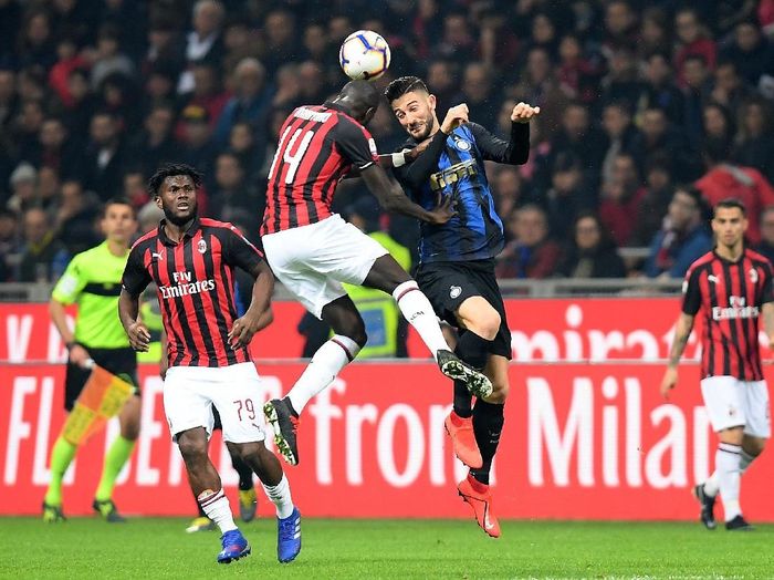 Inter Milan menangi duel dengan AC Milan 3-2. (Foto: Daniele Mascolo/Reuters) Inter Milan menangi duel dengan AC Milan 3-2. (Foto: Daniele Mascolo/Reuters)