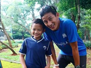 Kebersamaan Sandiaga Uno dan Anak Bungsunya yang Bikin Hati Adem