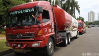 Ini Mobil Tangki Pertamina yang Dibajak dan Dibawa ke Depan Istana