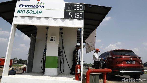 Penampakan SPBU Mini Pertamina di Tol Bakter