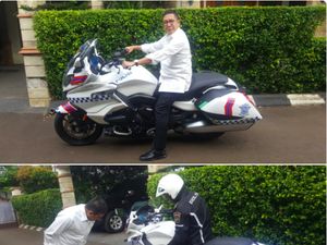 Menteri Agama Pernah Kepo Sama Moge Anyar Polisi Menteri Agama Pernah Kepo Sama Moge Anyar Polisi