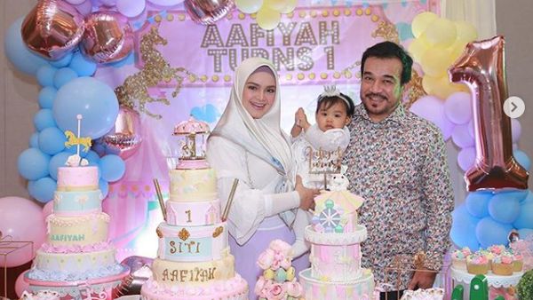 Melihat Kemewahan Siti Nurhaliza saat Rayakan Ulang Tahun Anaknya