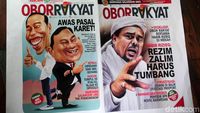 Penampakan Tabloid Obor Rakyat yang Bikin Heboh Masyarakat
