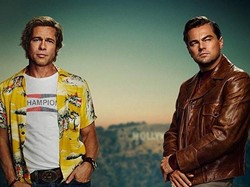 Penampakan Perdana Leonardo DiCaprio-Brad Pitt di Poster Film Quentin Tarantino