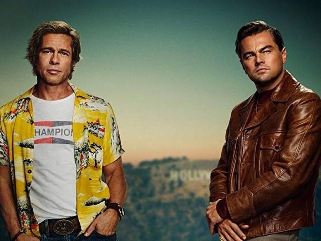 Penampakan Perdana Leonardo DiCaprio-Brad Pitt di Poster Film Quentin Tarantino