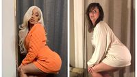 Aksi Kocak Ibu yang Jadi Viral karena Tiru Pose Seksi Artis