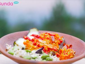 Resep Terong Penyet Mozzarella, Lezat Menggoda dalam Satu Suapan Resep Terong Penyet Mozzarella, Lezat Menggoda dalam Satu Suapan