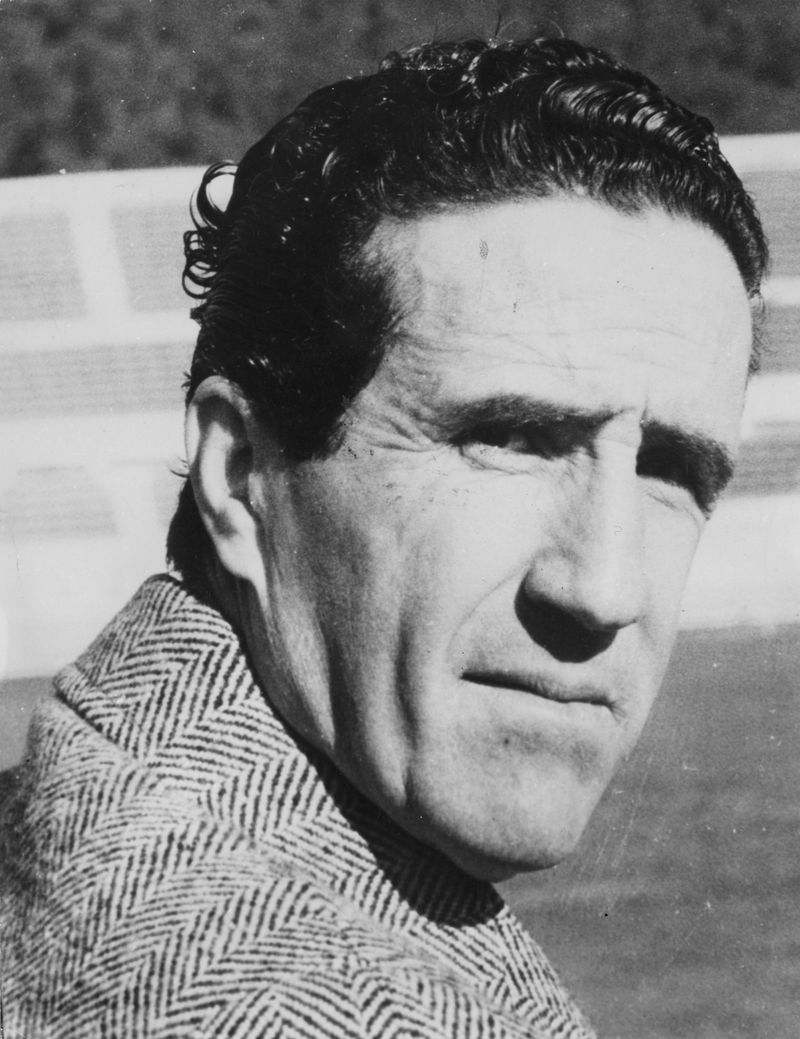 1964:  Football strategist, manager and coach of the Inter Milan team, Helenio Herrera.  (Photo by Keystone/Getty Images)