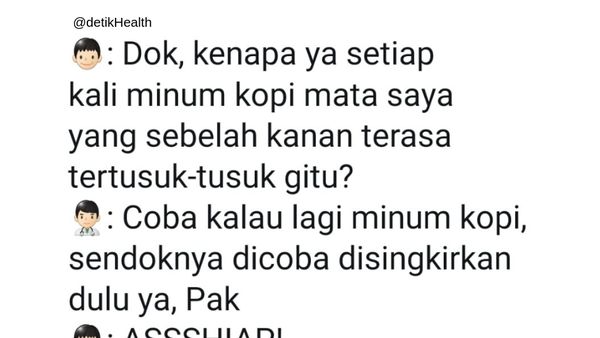 Wkwk! Meme Percakapan Dokter dan Pasien Ini Bikin Ngakak