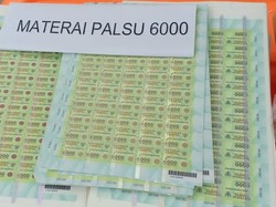 Negara Ditaksir Rugi Rp 30 Miliar Gara-gara Meterai Palsu