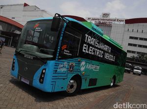 Calon Bus Listrik Transjakarta