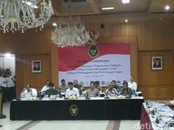 Bahas Keamanan Pemilu, Wiranto hingga Kapolri Rapat Lewat Telekonferensi