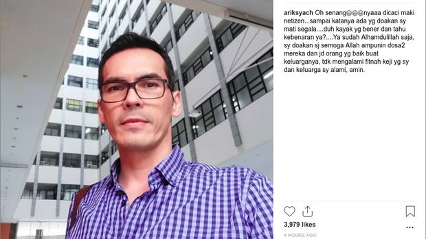 Unggahan Instagram Atalarik