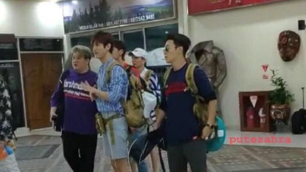 Super Junior tiba di Yogyakarta
