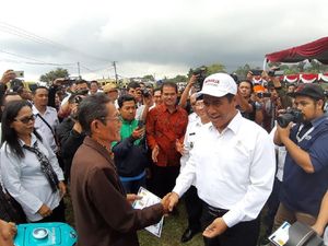 Mentan Lepas Ekspor Bunga Krisan 14 Juta Stek ke Jepang