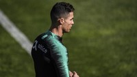 Ronaldo terakhir kali membela Portugal saat disingkirkan Uruguay di babak 16 besar Piala Dunia 2018.  (Foto: PATRICIA DE MELO MOREIRA / AFP)