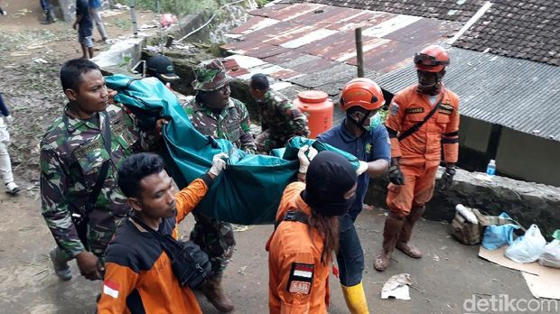 Pencarian Hari Ke-3, 1 Korban Tanah Longsor di Bantul Ditemukan