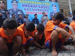 Sabu dan Pil Koplo Senilai Rp 600 Juta Diamankan di Sidoarjo