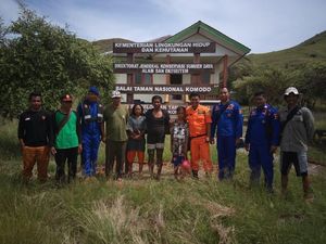 Hilang di Pantai Papa NTB, Nelayan Sekeluarga Ditemukan di Gili Lawa