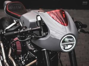 Moge Berjubah Cafe Racer, Terinspirasi dari Harley-Davidson Lawas