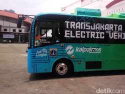 TransJakarta Uji Coba Bus Listrik Mei